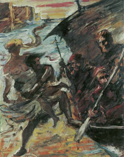 Frauenraub von Lovis Corinth